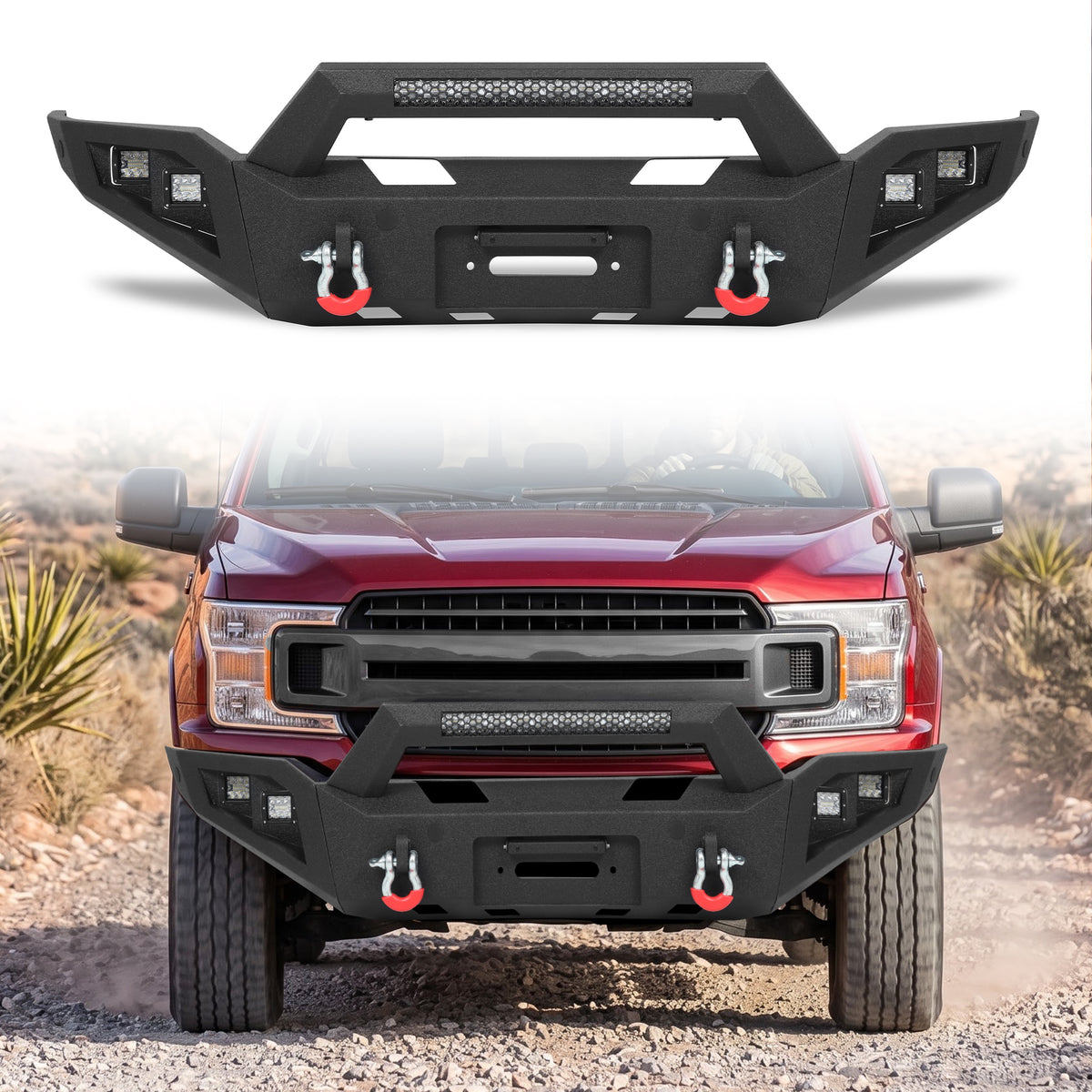 ATEAFB059 2018-2020 F-150 Front Bumper Main Product Image