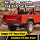 ATEAFB061 1976-1986 CJ-5 CJ-7 CJ-8 Scrambler Rear Bumper Fitment Image