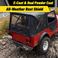 ATEAFB061 Rear Bumper E-Coat Dual Powder Coat Rust Shield