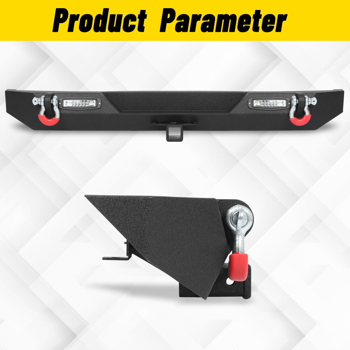 ATEAFB061 Rear Bumper Product Parameter Image