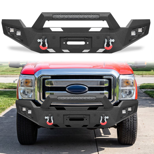 ATEAFB062 F-250 F-350 F-450 2011-2016 Front Bumper Main Image