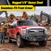 ATEAFB062 F-250 F-350 F-450 2011-2016 Front Bumper Image 6