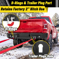 ATEAFB063 Ram 2500 2019-2024 Rear Bumper Image 7