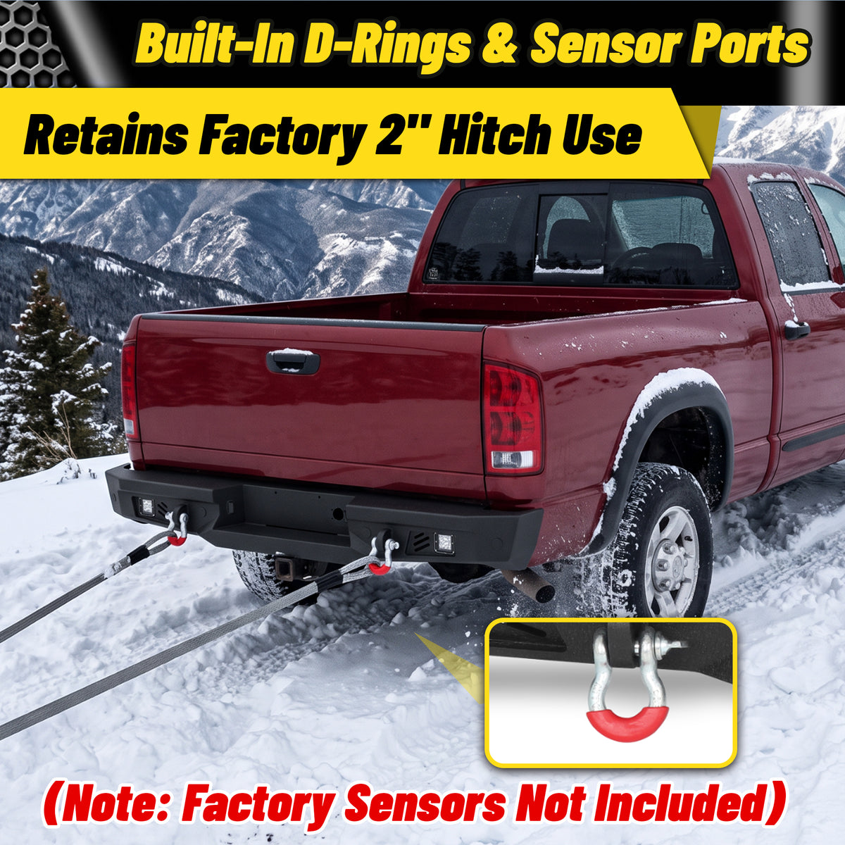 ATEAFB064 Ram Rear Bumper Image 4