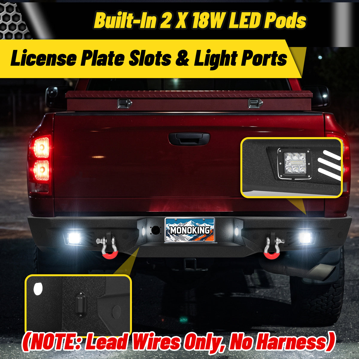 ATEAFB064 Ram Rear Bumper Image 5