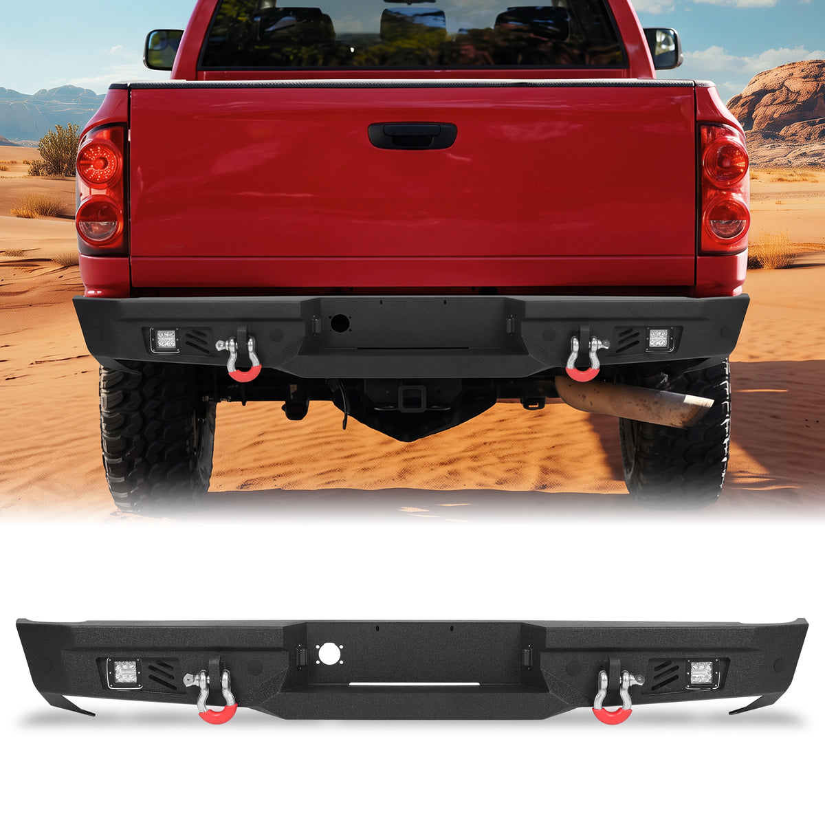 ATEAFB064 Ram Rear Bumper Main Image