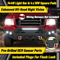 ATEAFB068-A/B F150 2004-2008 Front Bumper Image 3