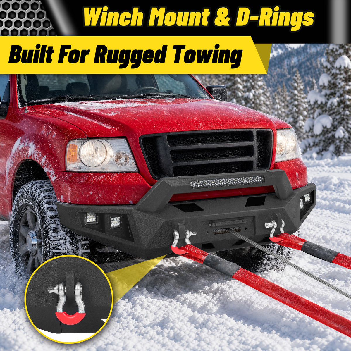 ATEAFB068-A/B F150 2004-2008 Front Bumper Image 5