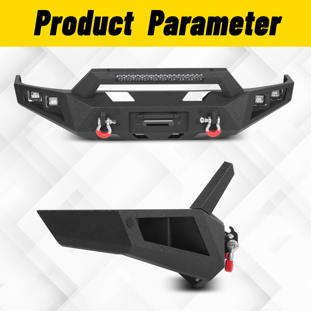 ATEAFB068-A/B F150 2004-2008 Front Bumper Image 6