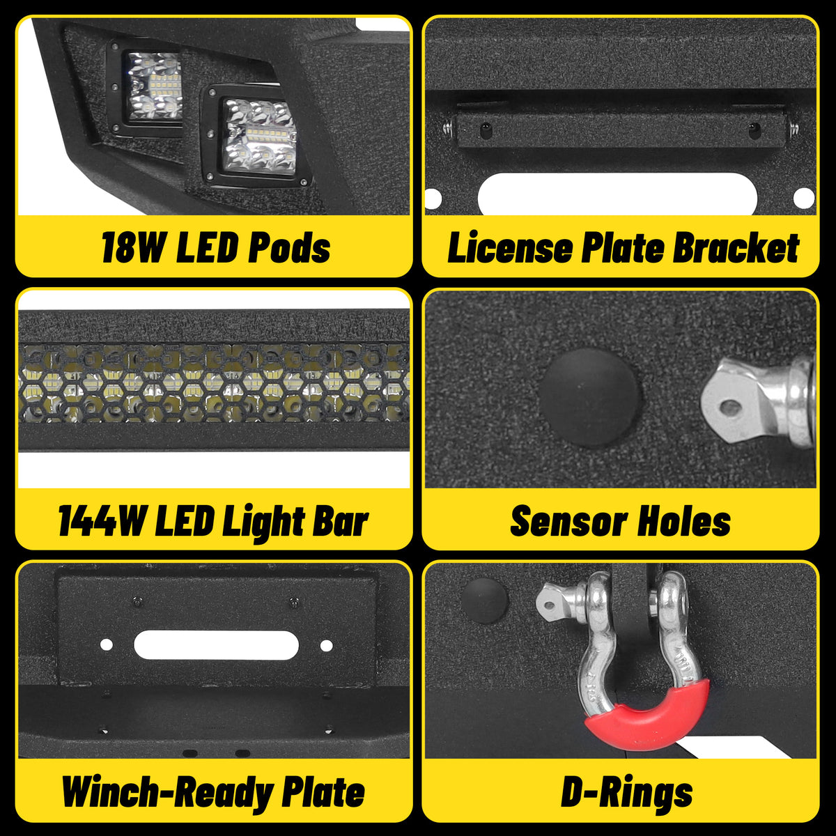 ATEAFB068-A/B F150 2004-2008 Front Bumper Image 8