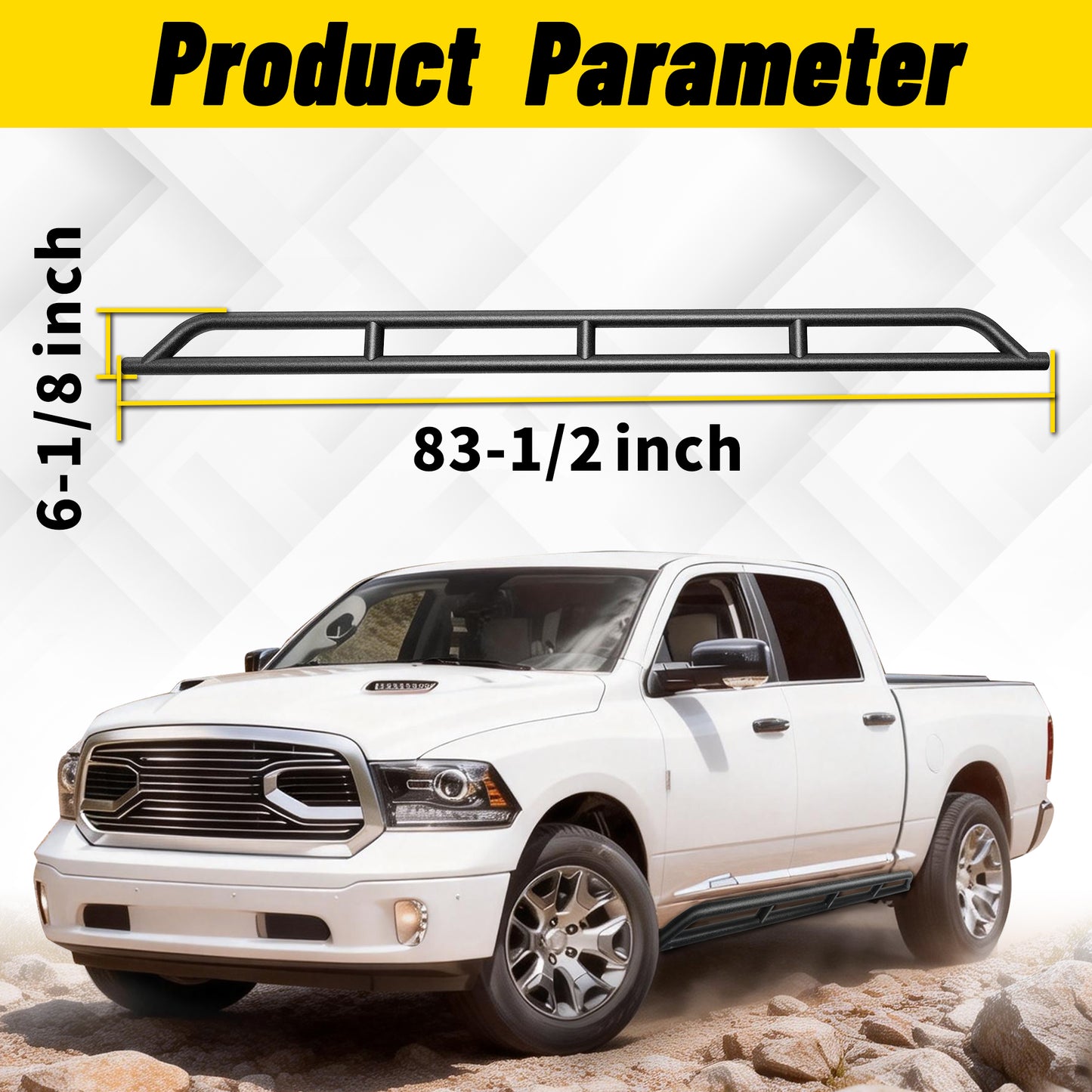 Dodge 1500 side bar