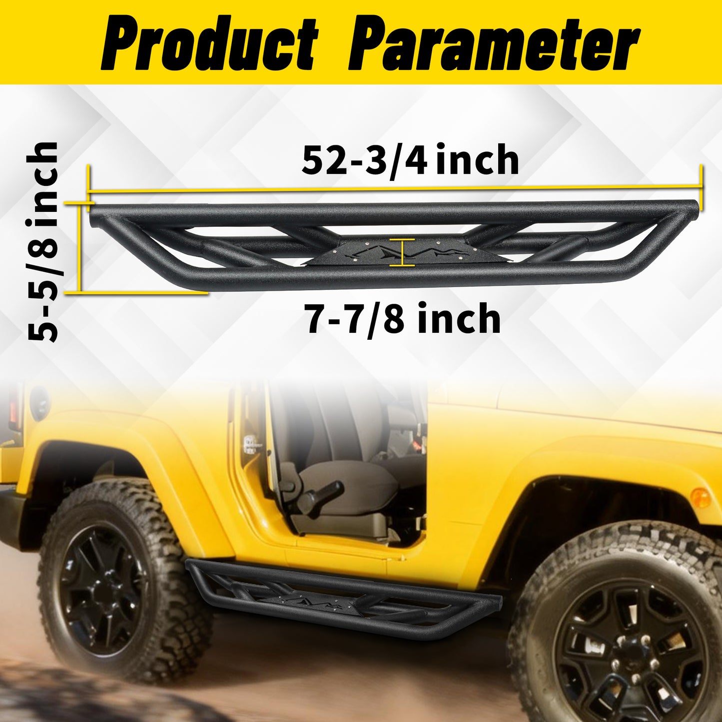 For 2007-2018 Wrangler JK/JKU