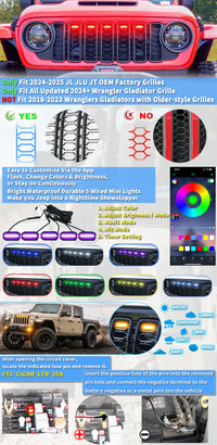 JEEP LED Grille Lights