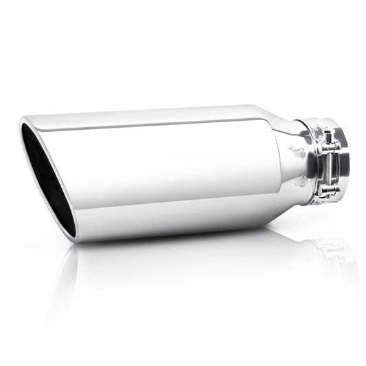 4" Inlet 6" Outlet 15" Overall Length，Clamp-On Design Universal