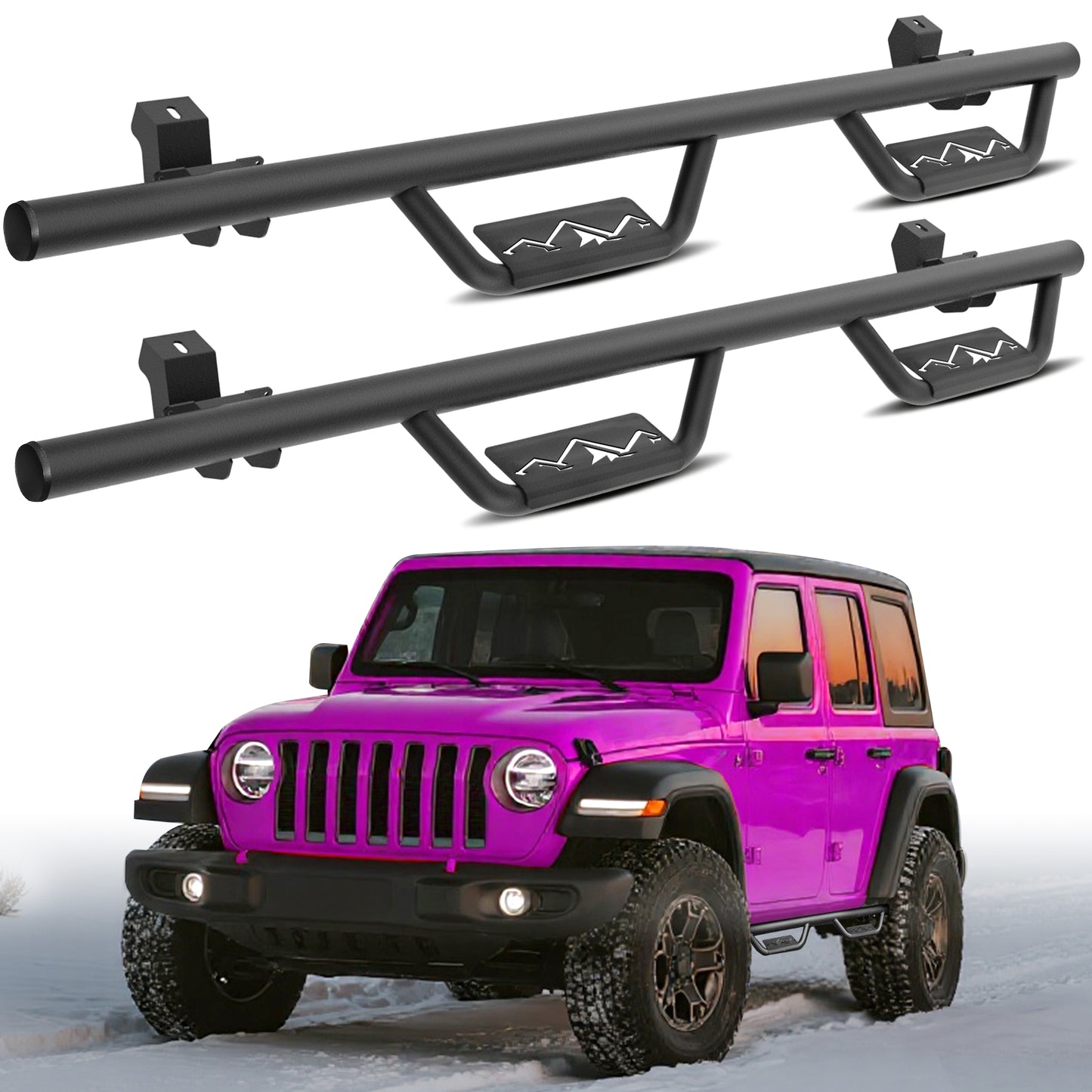 Fit 2018-2025 Jeep Wrangler JL 4-Door-Snow