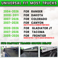 Heavy Duty Roll Bar For Mid Size  Pickup Truck with Brake Light and Support Rods