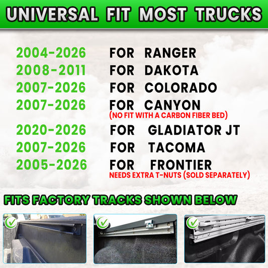 Heavy Duty Roll Bar For Mid Size  Pickup Truck with Brake Light and Support Rods