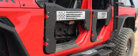 MONOKING 4PCS Battle Axe Styling Half Doors for 2018-2026 Wrangler JL  4-Door