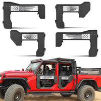 MONOKING 4PCS Battle Axe Styling Half Doors for 2018-2026 Wrangler JL  4-Door