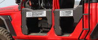 MONOKING 4PCS Battle Axe Styling Half Doors for 2018-2026 Wrangler JL  4-Door