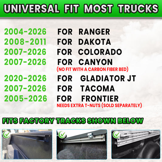 Roll Bar for Mid Size Pickup Truck with Triple Integrated Grab Handles and Pod Light Mounts