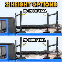 MONOKING Steel Truck Bed Rack 18-26" with Sidebars