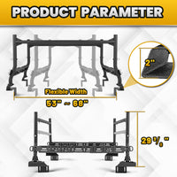 MONOKING Steel Truck Bed Rack 18-26" with Sidebars