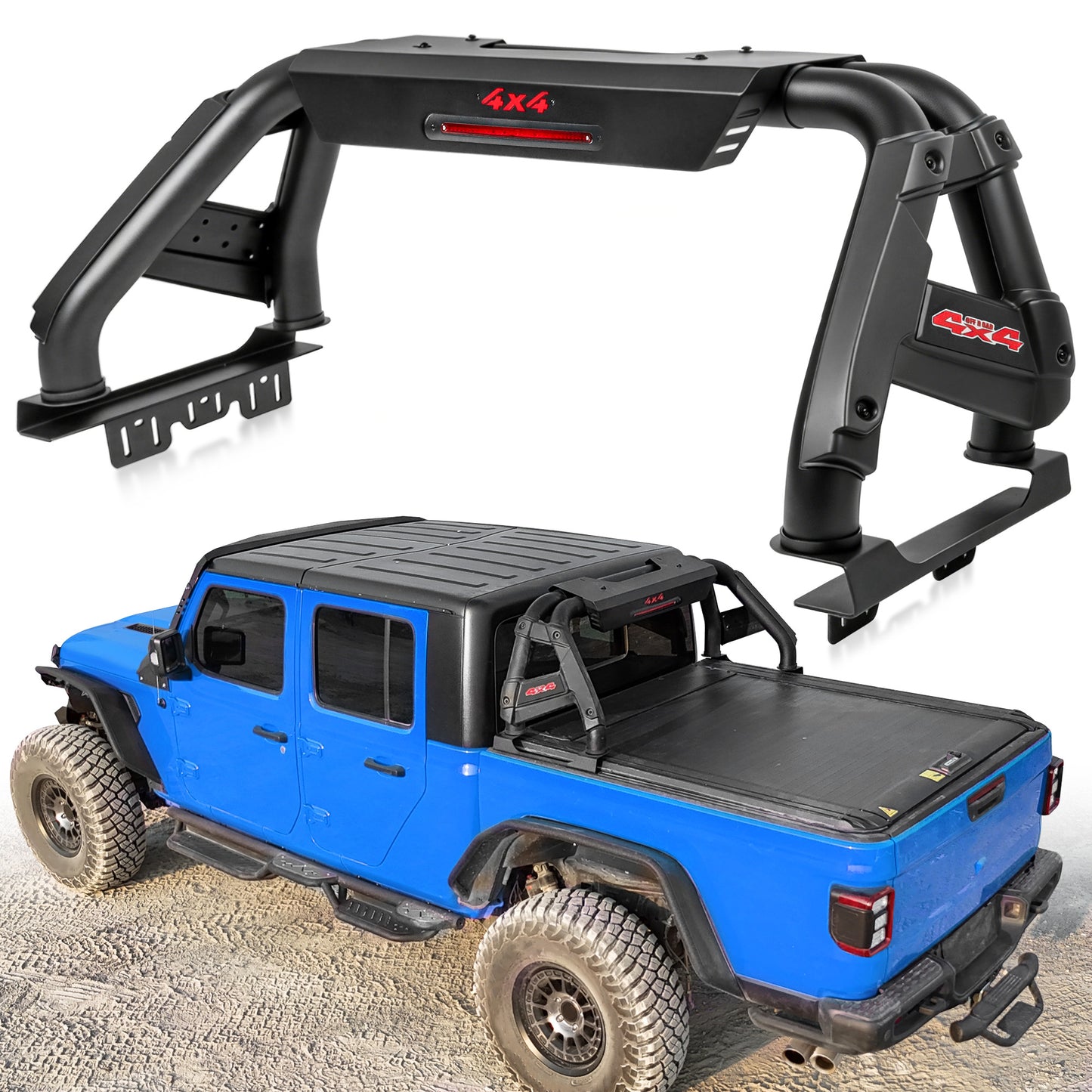 High-Strength Double Tube Truck Sport Roll Bar for Full-Size Truck