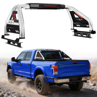 Stainless Steel Sport Roll Bar for Full Size Pickup Truck with Brake Light
