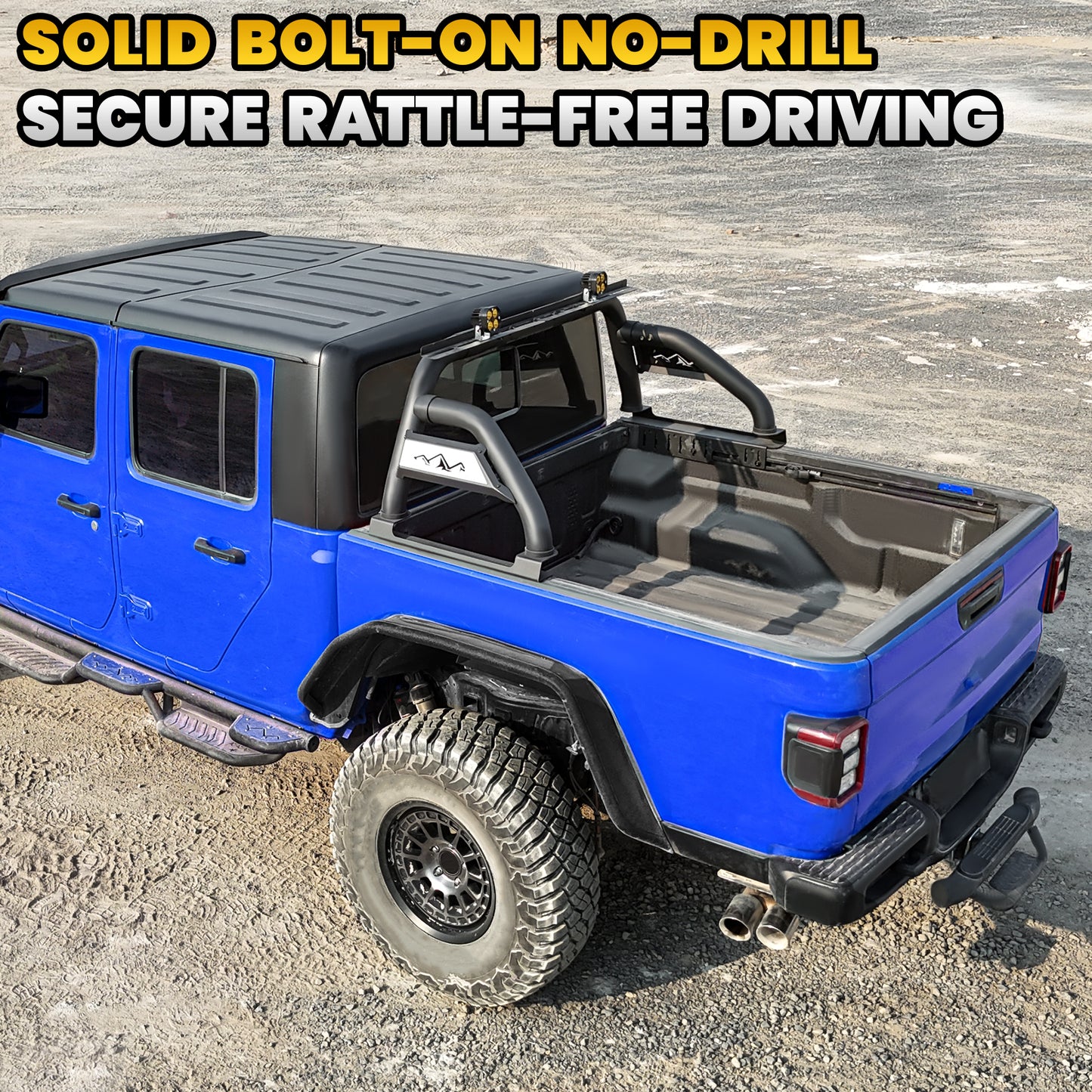 Universal Double Tube High Strength Roll Bar- Full ＆ Midsize Truck