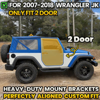 For 2007-2018 Wrangler JK JKU 2 Door