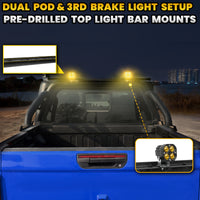 Universal Double Tube High Strength Roll Bar- Full ＆ Midsize Truck