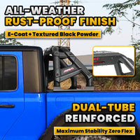 High-Strength Double Tube Truck Sport Roll Bar for Full-Size Truck