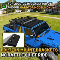 For 2020-2026 Jeep Gladiator JT Cargo Basket with Dual Ladders