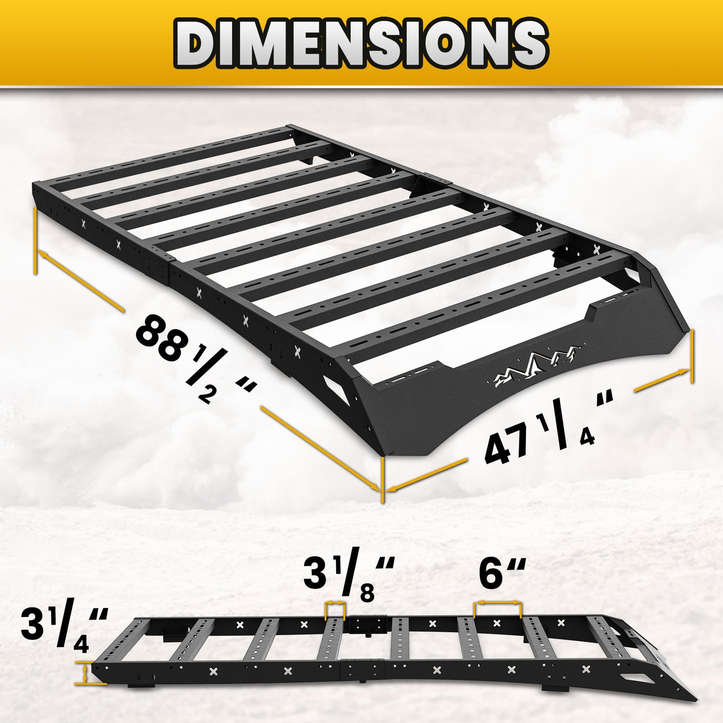 FOR 2003-2009 4 Runner 4TH GEN Cargo Basket