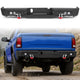 Ram 1500 Rebel 15-18 Rear Bumper| Bolt-On, No Drilling,Steel Off-Road Armor, LED Lights & D-Rings