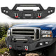 Ford F-150 15-17 (Excl. Raptor & EcoBoost) Front Bumper|Bolt-On, No Drilling, Work Protection, LED Lights & Winch Ready Plate