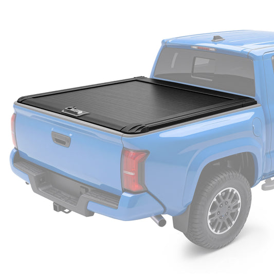 For Toyota Tundra 2022-2026 5.5ft Short Bed, Retractable Hard Truck Bed Tonneau Cover
