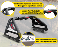 Truck Bed Roll Bar for Full-Size Pickup Trucks