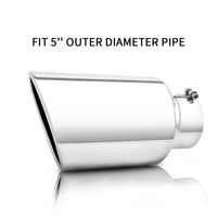 Measure outer diameter for correct exhaust tip fit