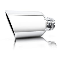 Exhaust Tip front view main image showing polished design and universal fit for trucks and pickups.