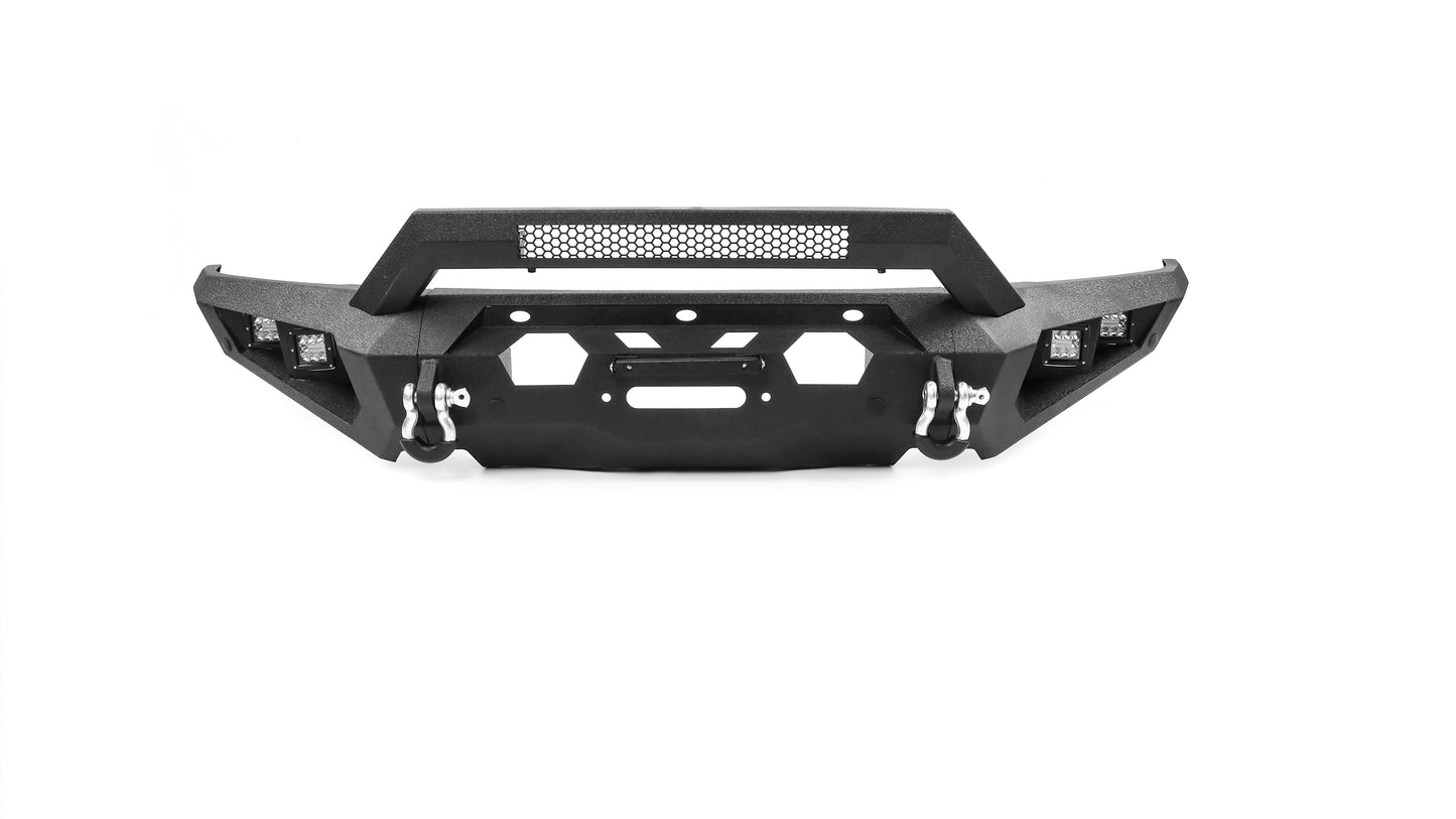Front view of 2015–2017 Ford F-150 bumper on a clean white background.