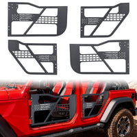 Jeep Gladiator JT 2020-2026 tube doors front, side and multiple angle views