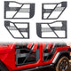 Jeep Gladiator JT 2020-2026 tube doors front, side and multiple angle views
