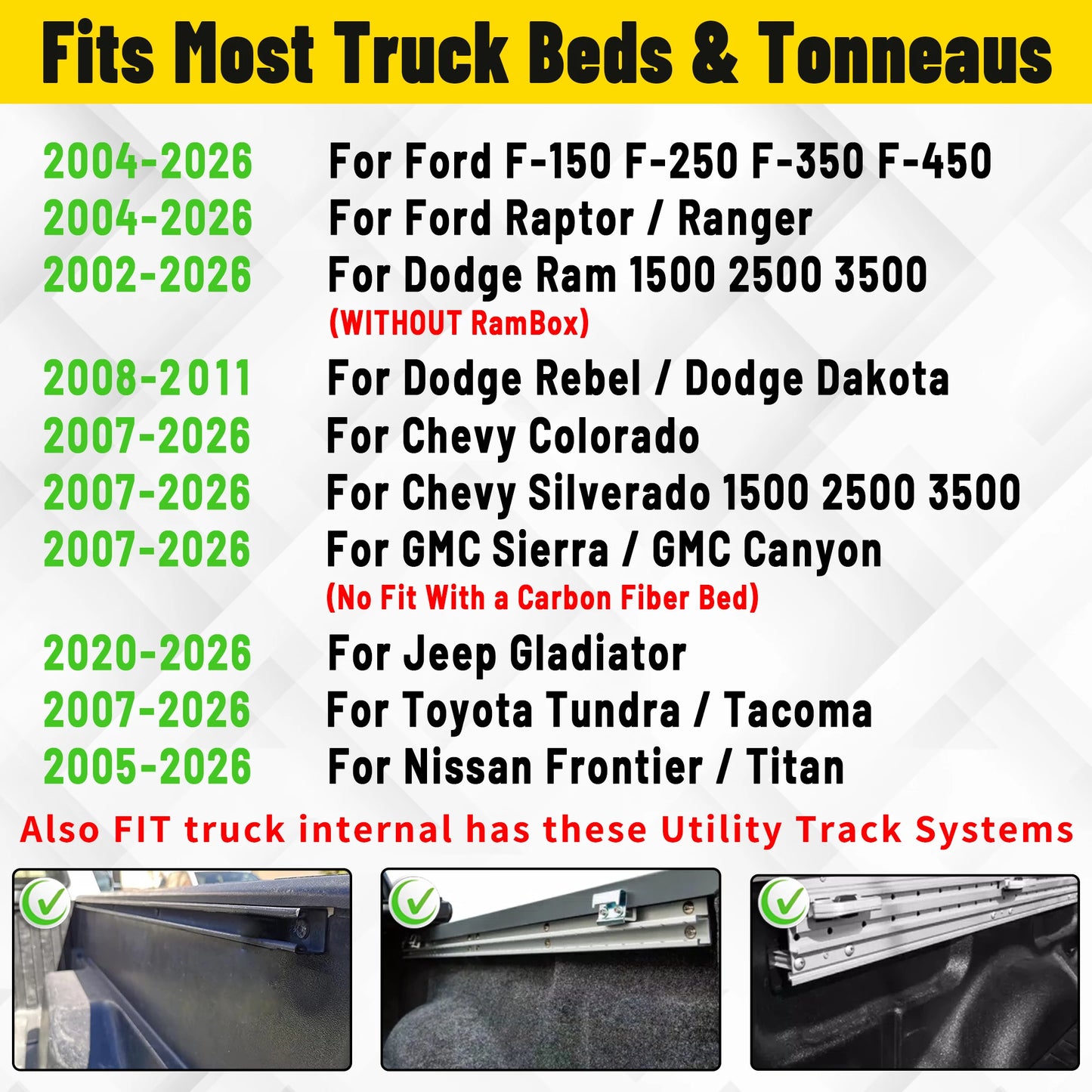 Heavy Duty Roll Bar with 3rd Brake Light for Mid-Size Truck