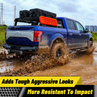 2015-2017 rear bumper with strong load-bearing capacity, ideal for trucks and SUVs.