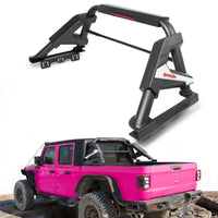 Roll Bar with Chase Rack Sport Bar for Mid-Size Truck – Single Tube Design