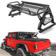 Roll Bar with Cargo Basket, LED Brake Light & Light Rack for Mid-Size Truck
